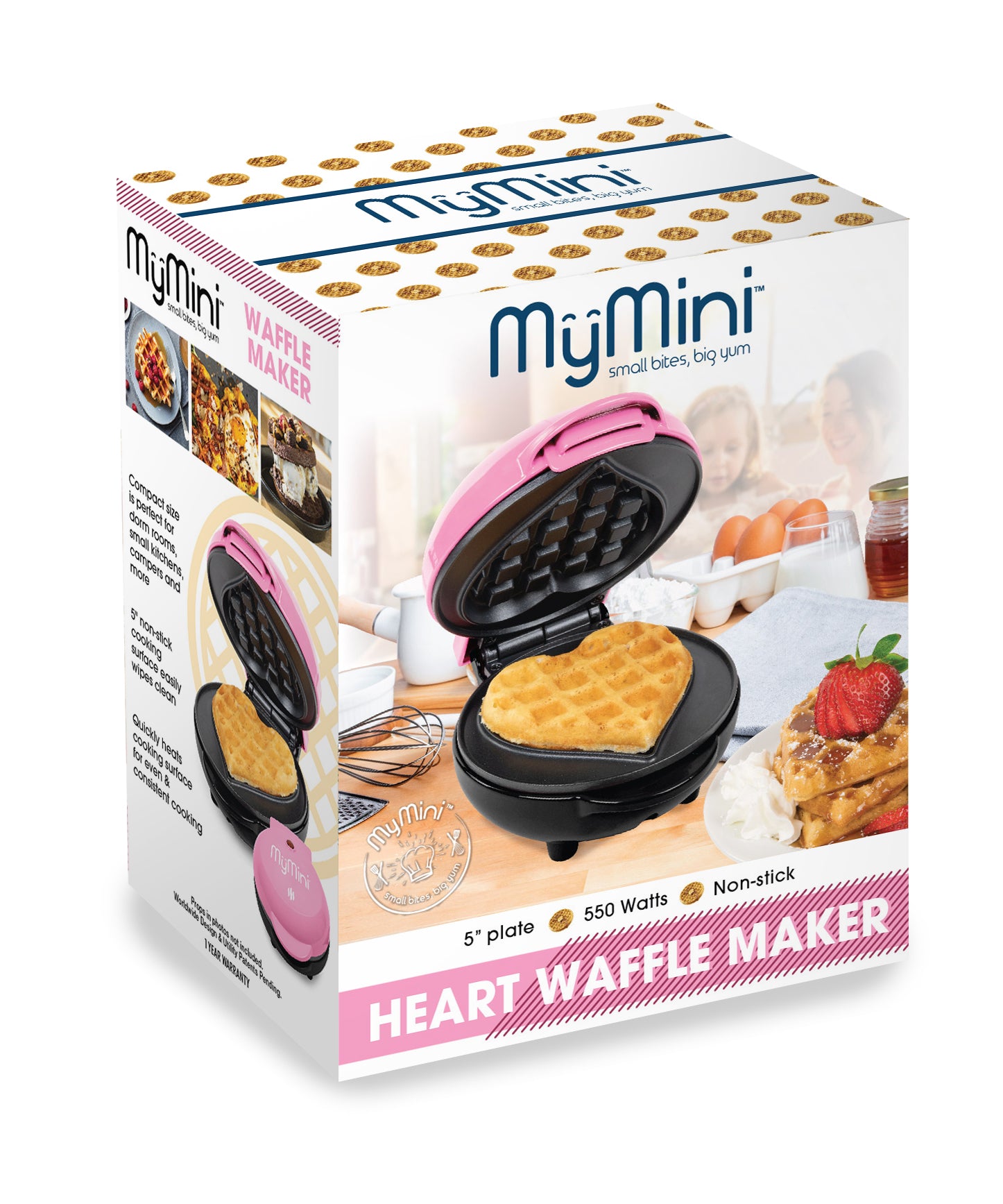 Wafflera Nostalgia My Mini Corazón