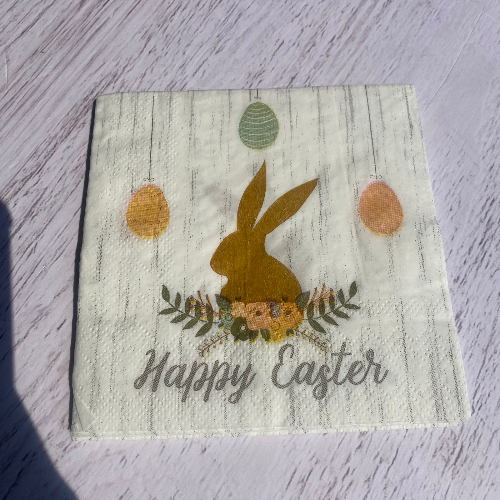 Servilletas happy easter