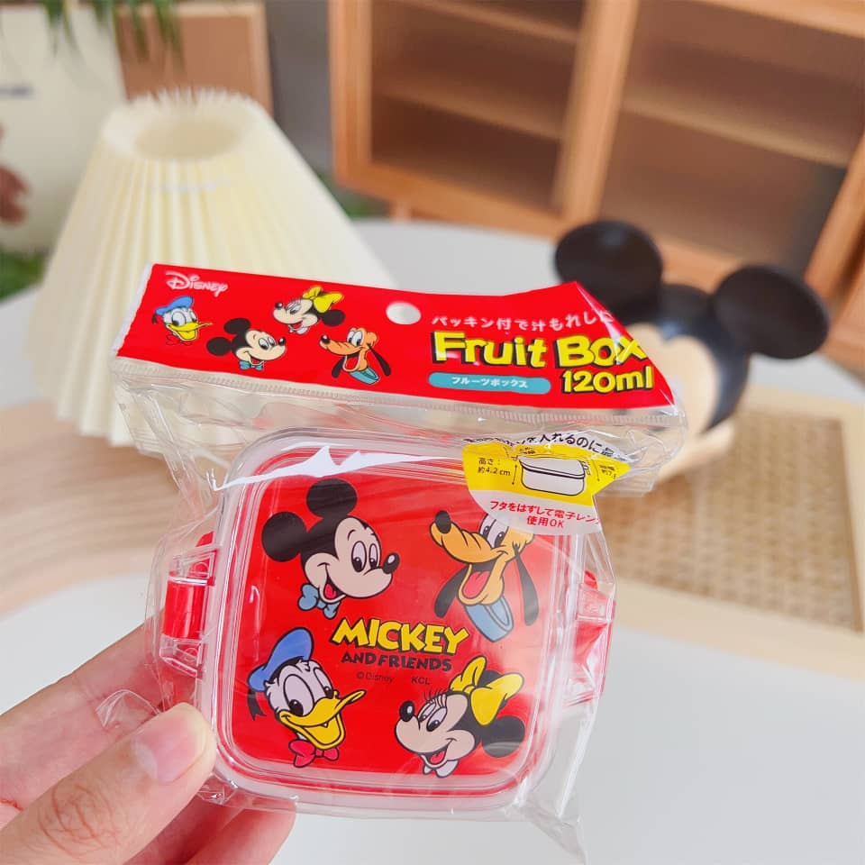 MIni Contenedor Mickey Mouse Rojo