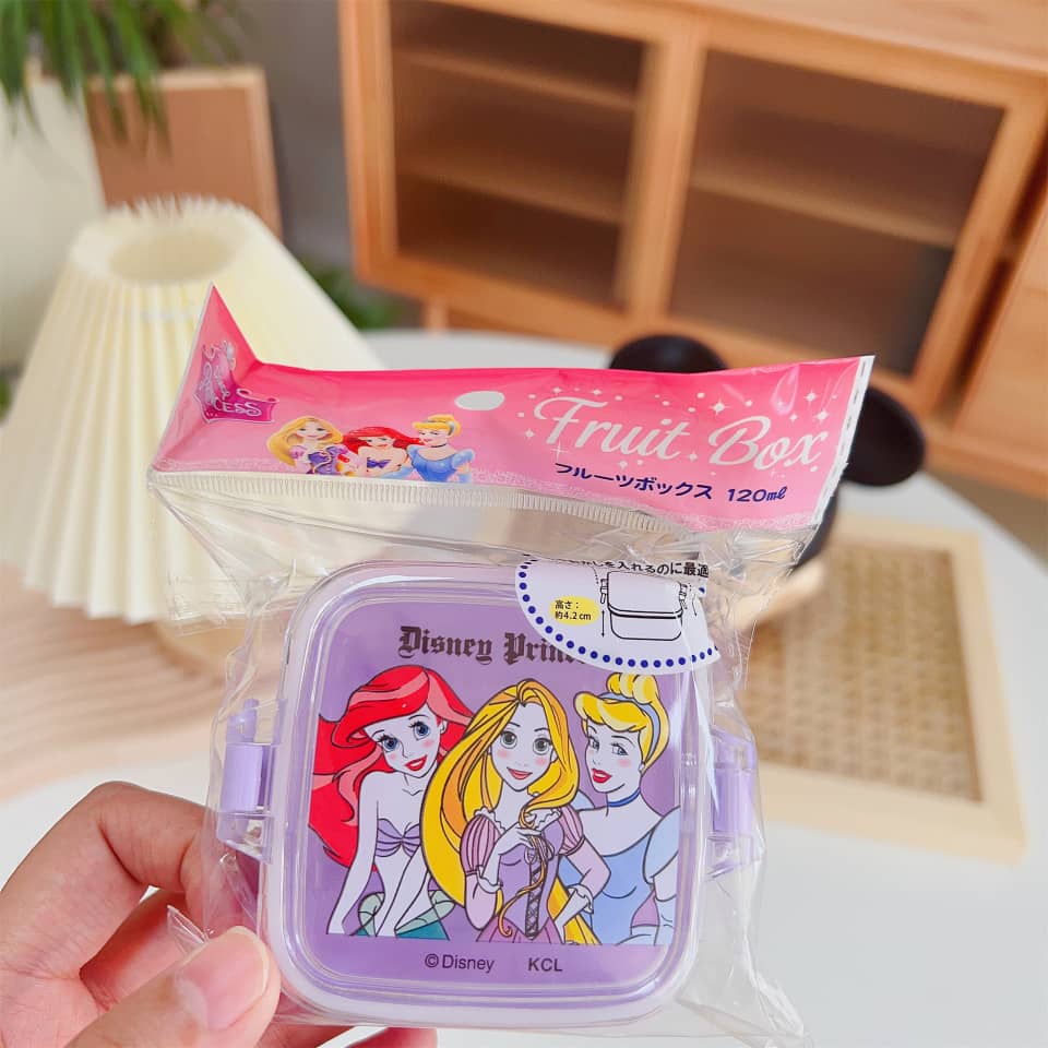 Mini Contenedor Princesas Lila