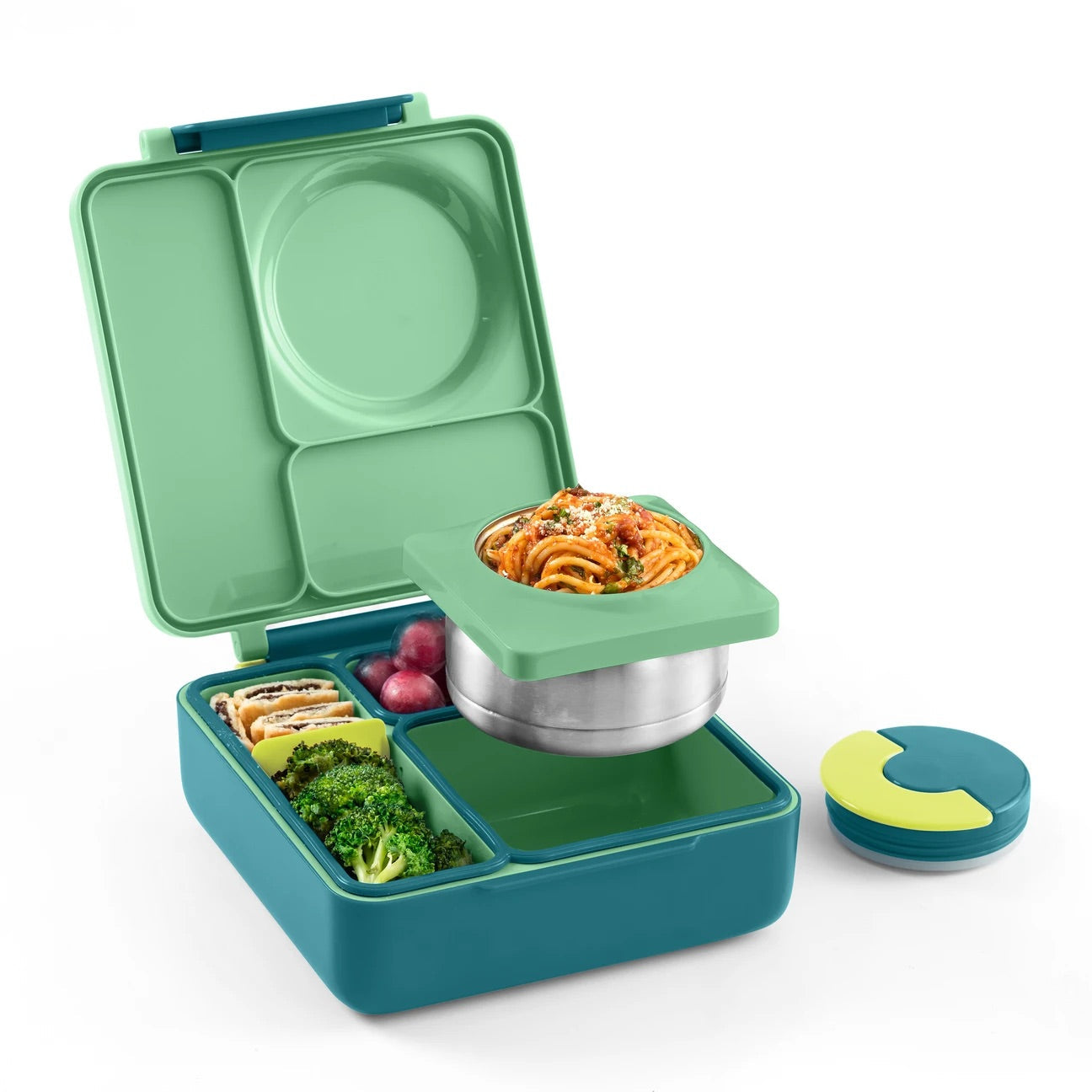 PREVENTA Lonchera Térmica Omiebox Bento Box con Aislamiento Térmico Verde