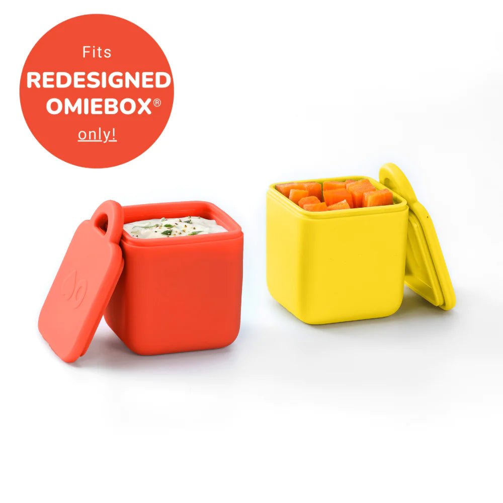 Juego de Contenedores OMIEDIP Omiebox Silicon con tapa