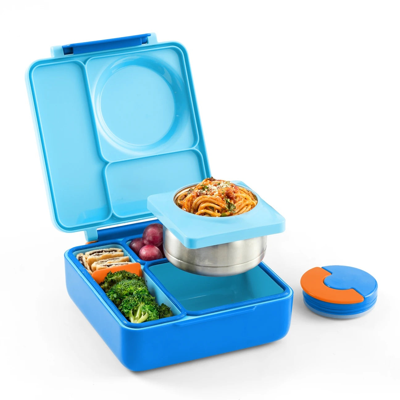 Lonchera Térmica Omiebox Bento Box con Aislamiento Térmico Azul