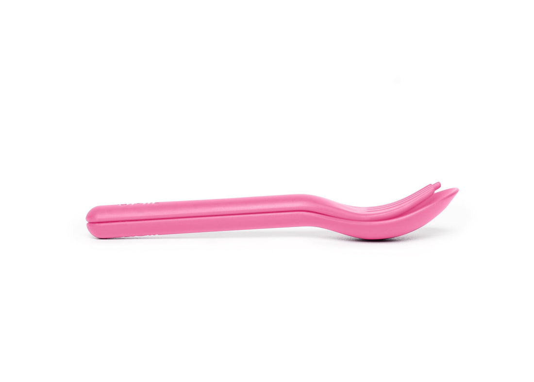 PREVENTA Set de Cubiertos OmiePod para Lonchera OmieBox Rosas