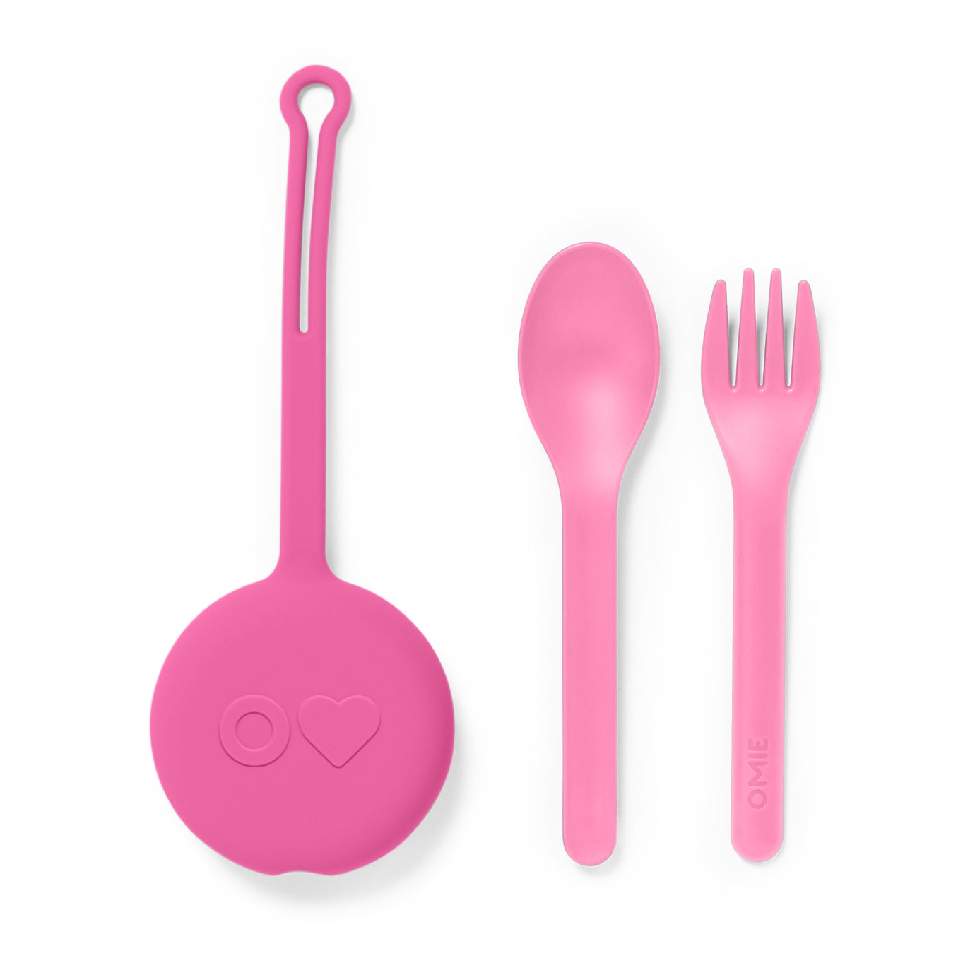 PREVENTA Set de Cubiertos OmiePod para Lonchera OmieBox Rosas