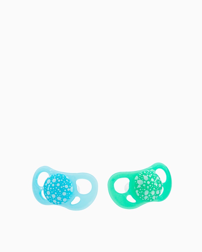 Chupones 2 blue & green