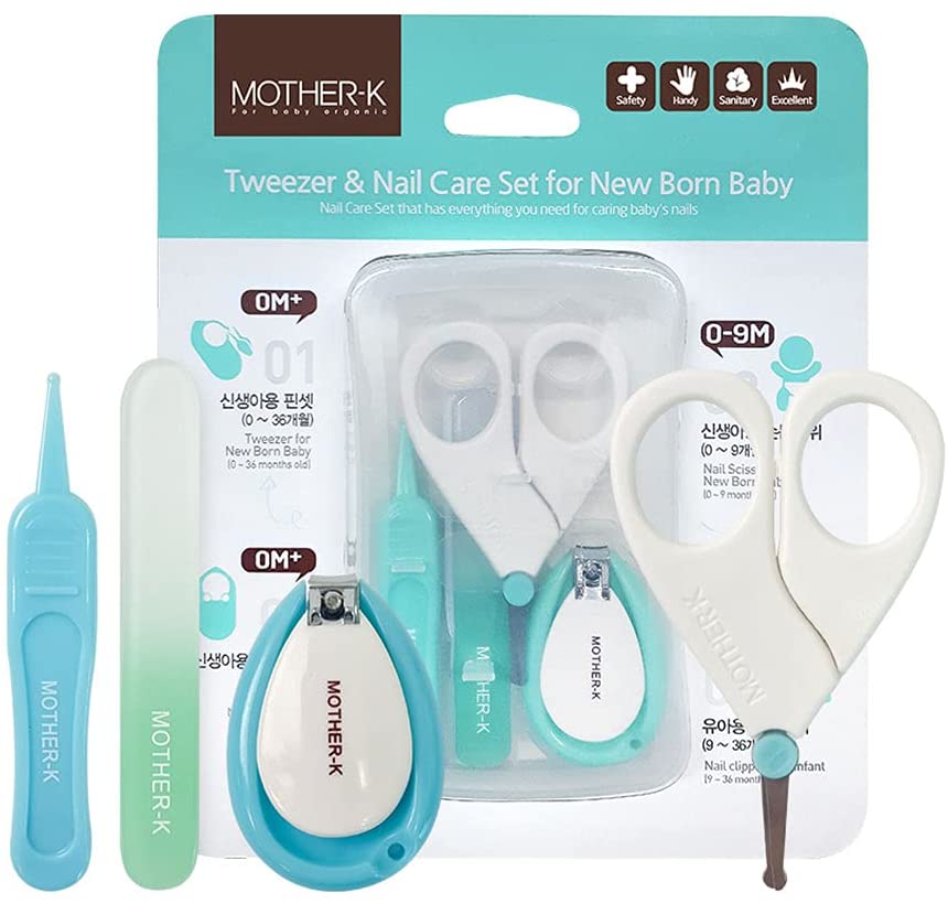 Set de cuidado para las uñas para recién nacidos
