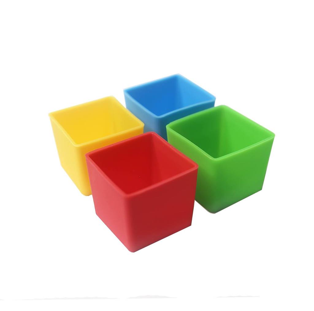 Capacillos de Silicon Munch Cups Cuadrados