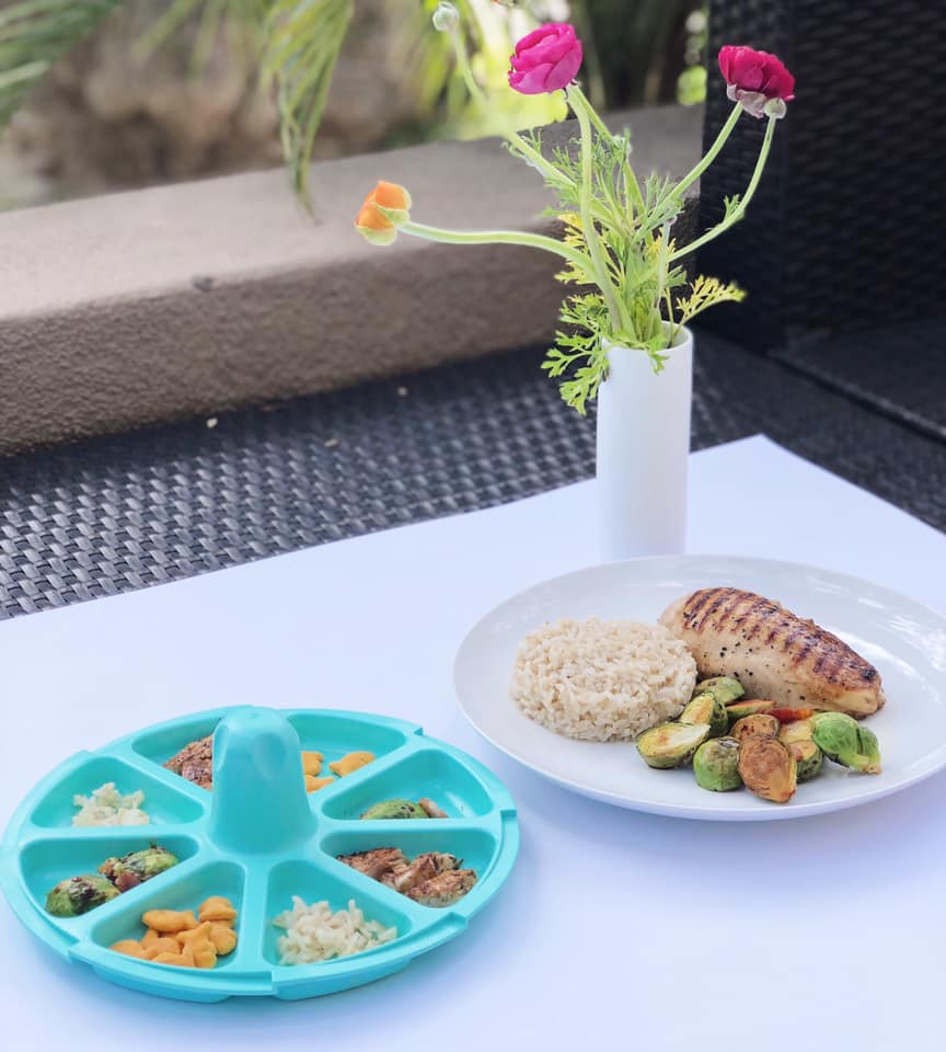 Plato 8thePlate Giratorio 8 Divisiones Kids