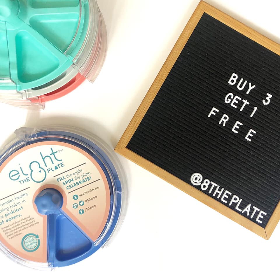 Plato 8thePlate Giratorio 8 Divisiones Kids