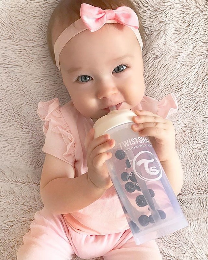 Vaso con popote