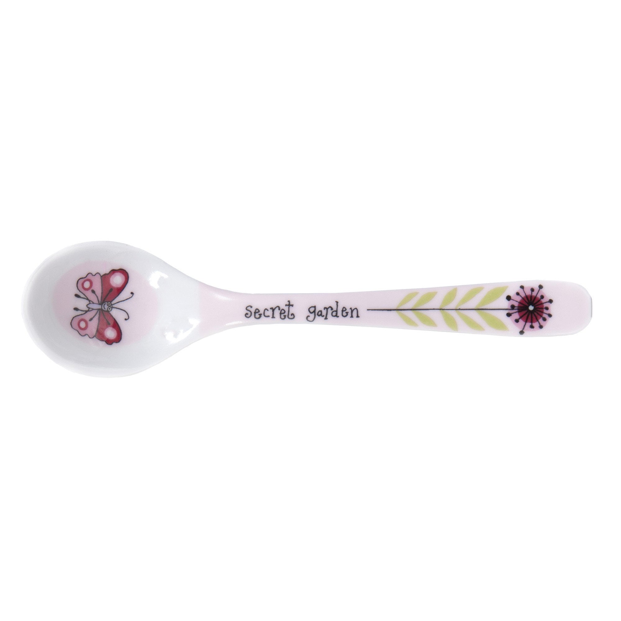 Melamine Spoon Secret Garden
