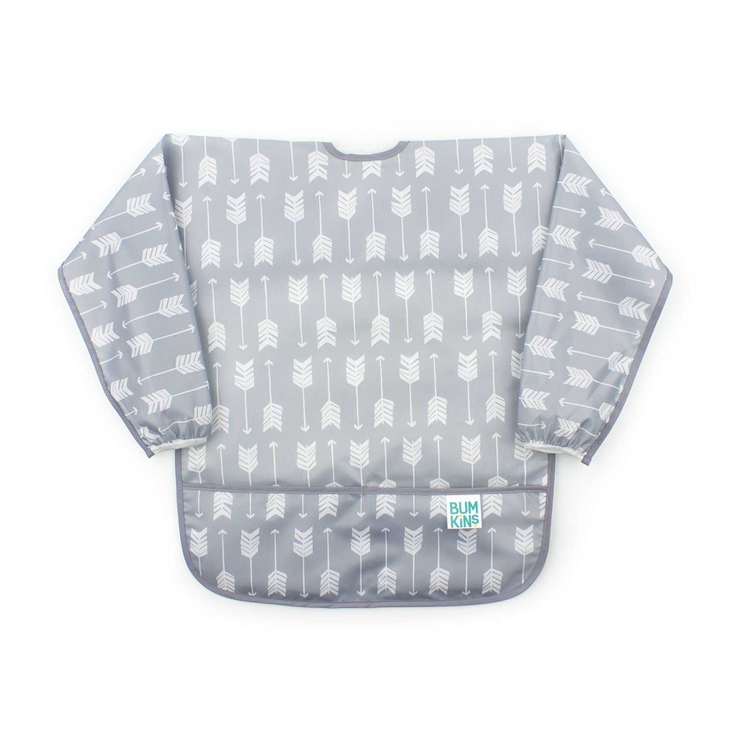 Babero Manga Larga Smock BUMKINS Impermeable Flechas