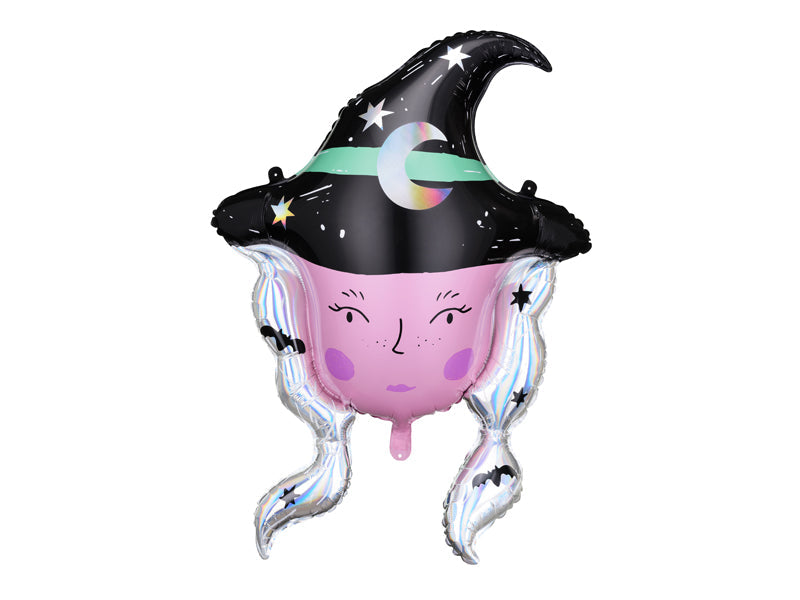 Globo Metálico Bruja Halloween