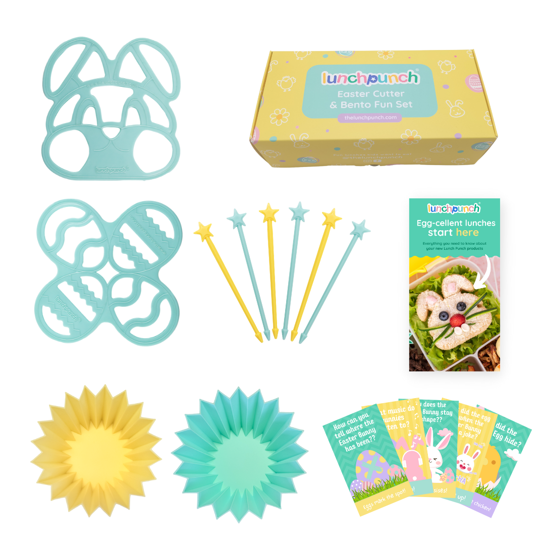 Bento Set Cortadores The Lunch Punch Pascua