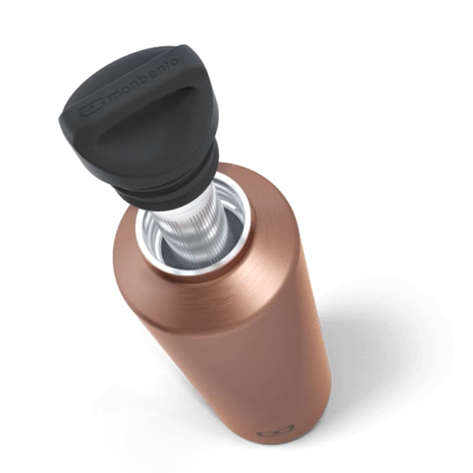 Termo MONBENTO 500 ml Steel Cuivre con infusor para té