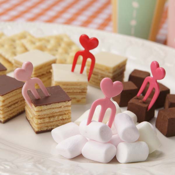 Mini Tenedores Corazones