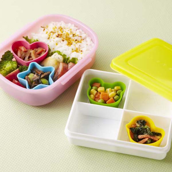 Set de cups de silicon con caja