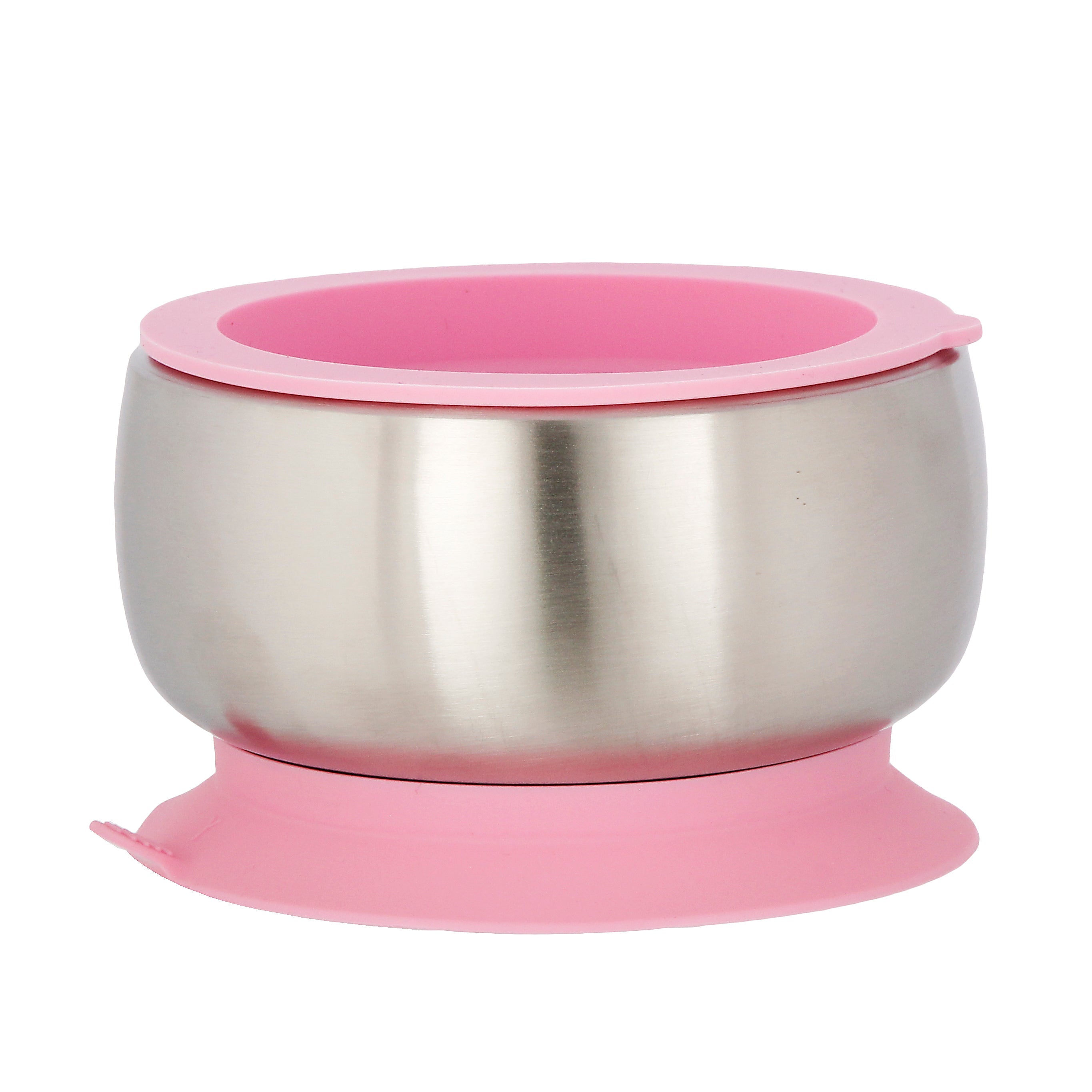 Bowl AVANCHY de Acero Inoxidable para Bebé con ventosa adherible