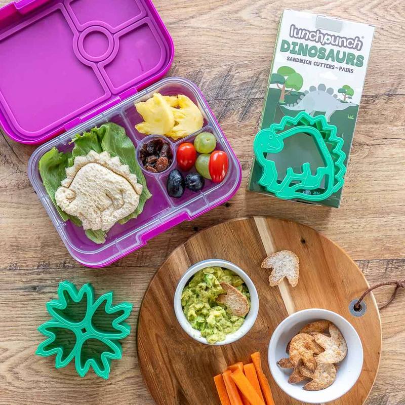 Cortadores de Pan The Lunch Punch Dinosaurios Kids