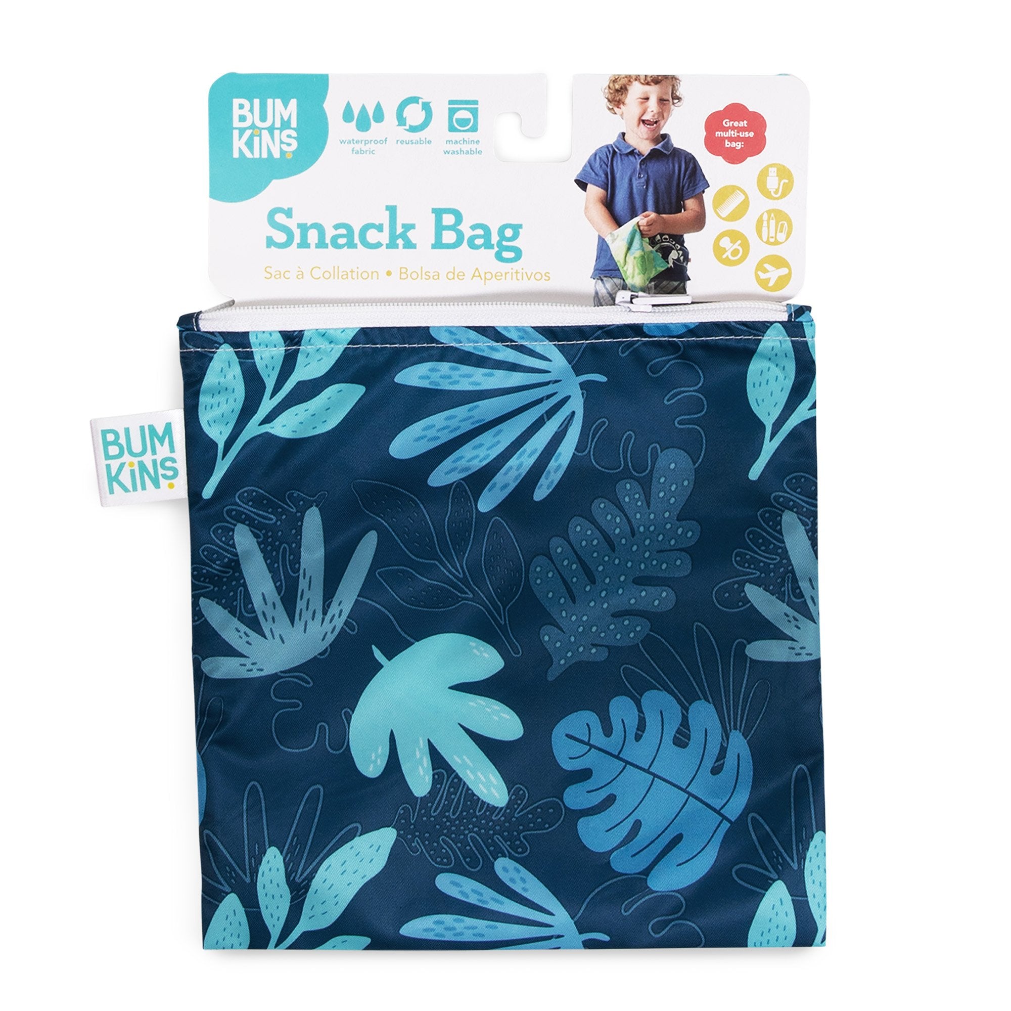 Snack Bag Grande Blue tropic