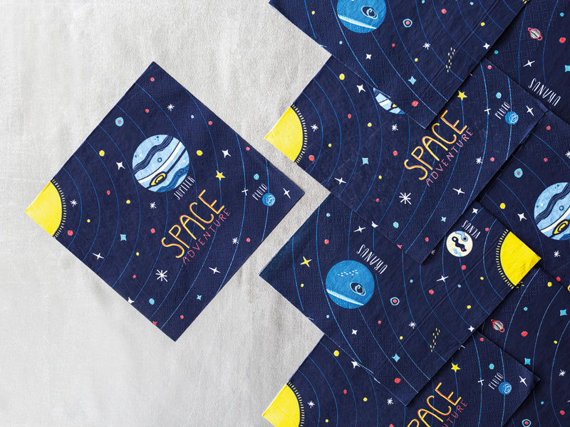 Servilletas Planetas Space