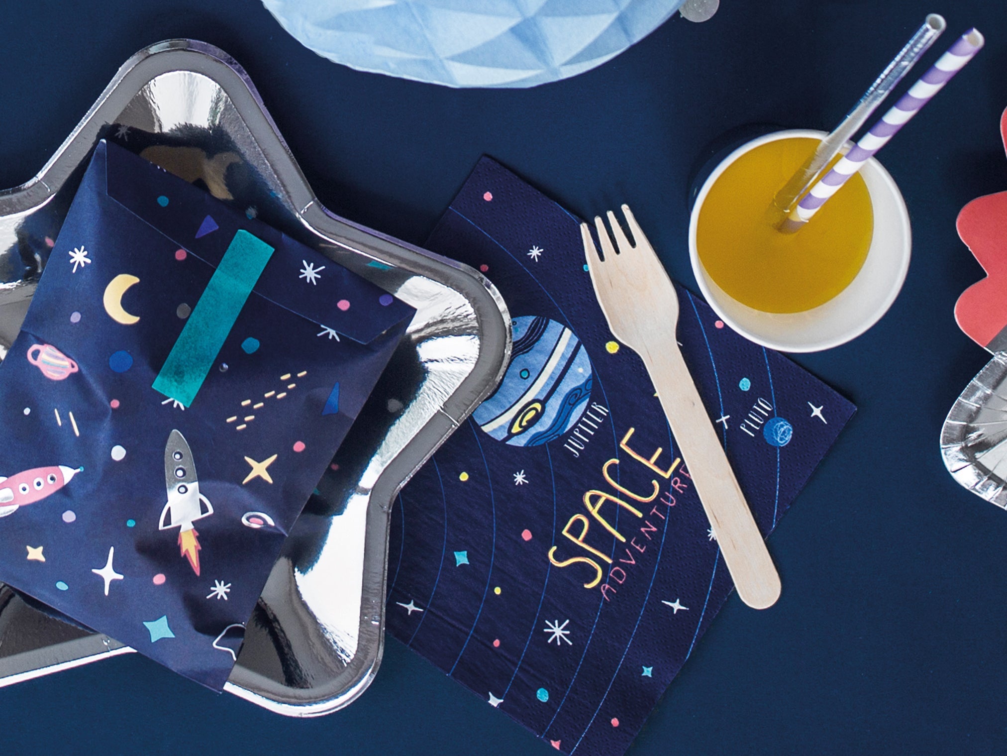Servilletas Planetas Space