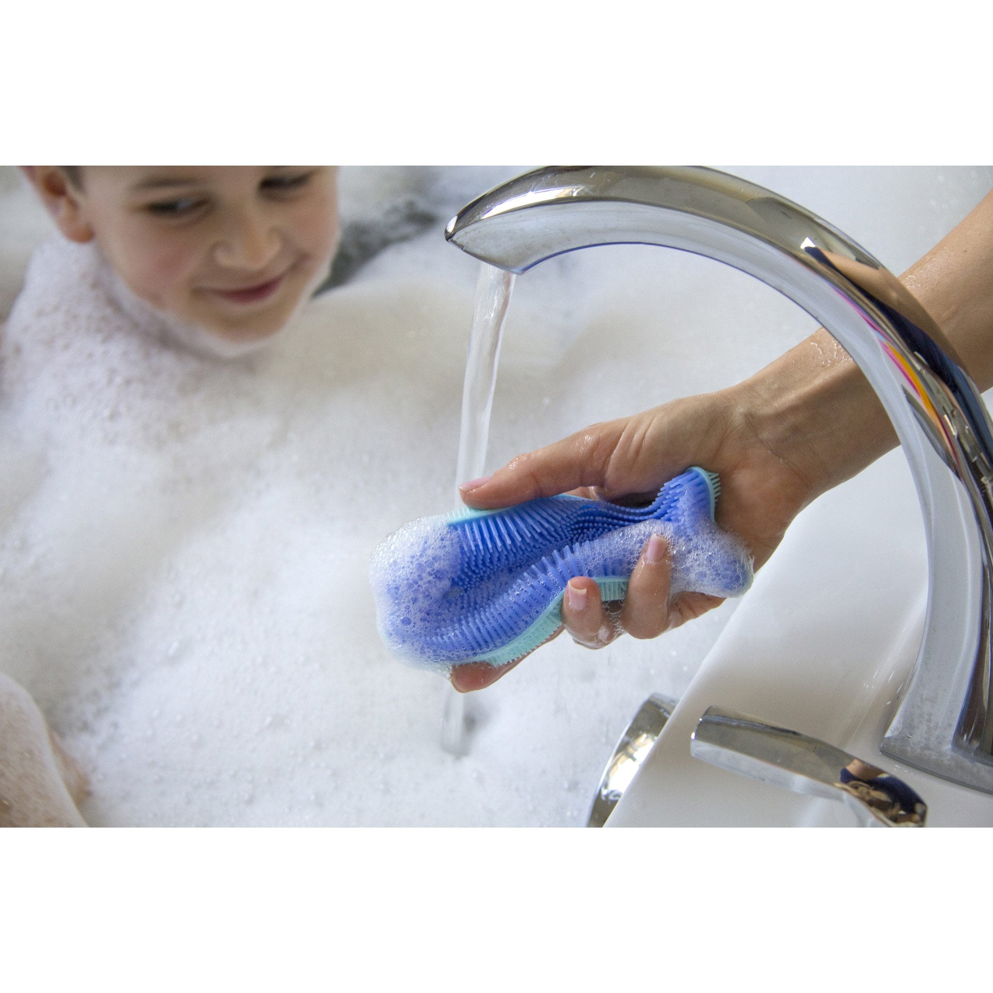 Esponja de cuerpo Innobaby Silicon Pez
