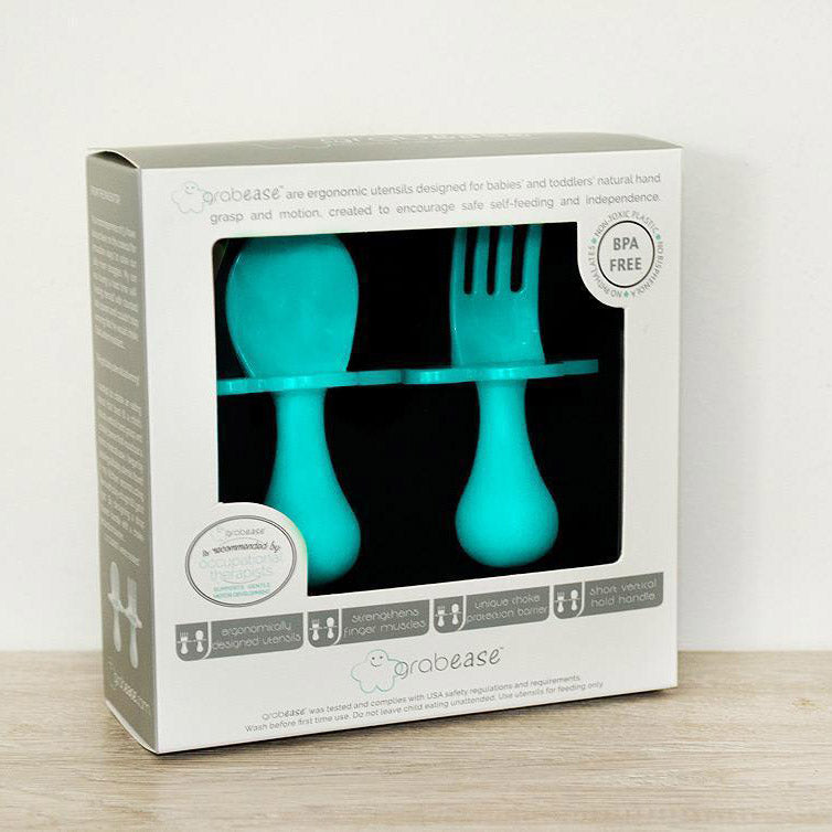 Cubiertos GRABEASE para bebés de +7 meses