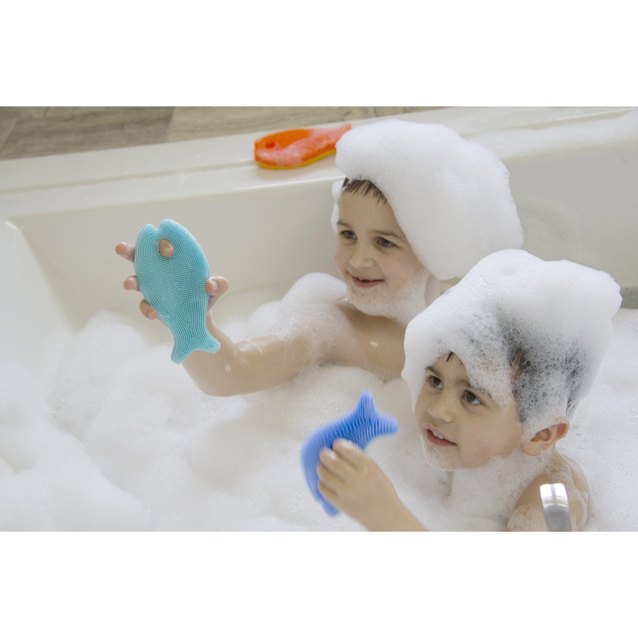 Esponja de cuerpo Innobaby Silicon Pez