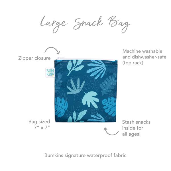 Snack Bag Grande Blue tropic