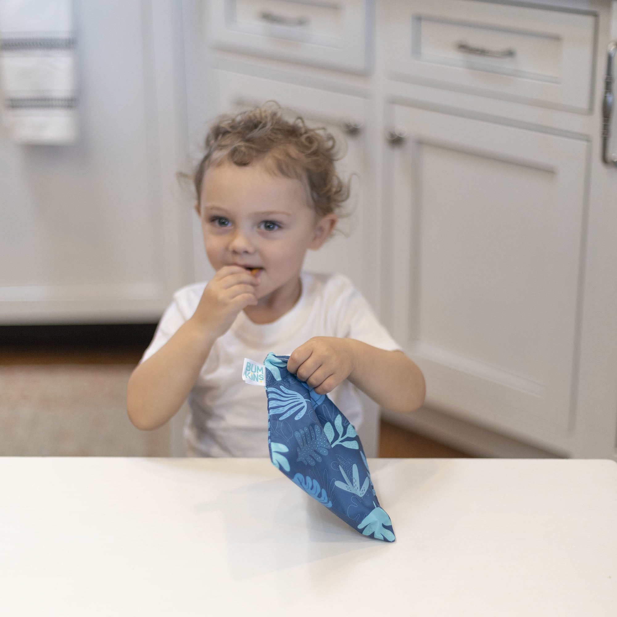 Snack Bag Grande Blue tropic