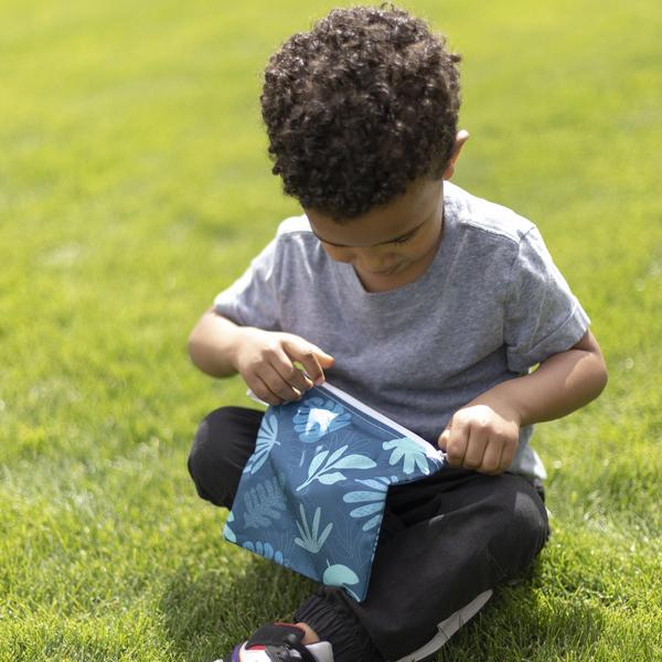 Snack Bag Grande Blue tropic