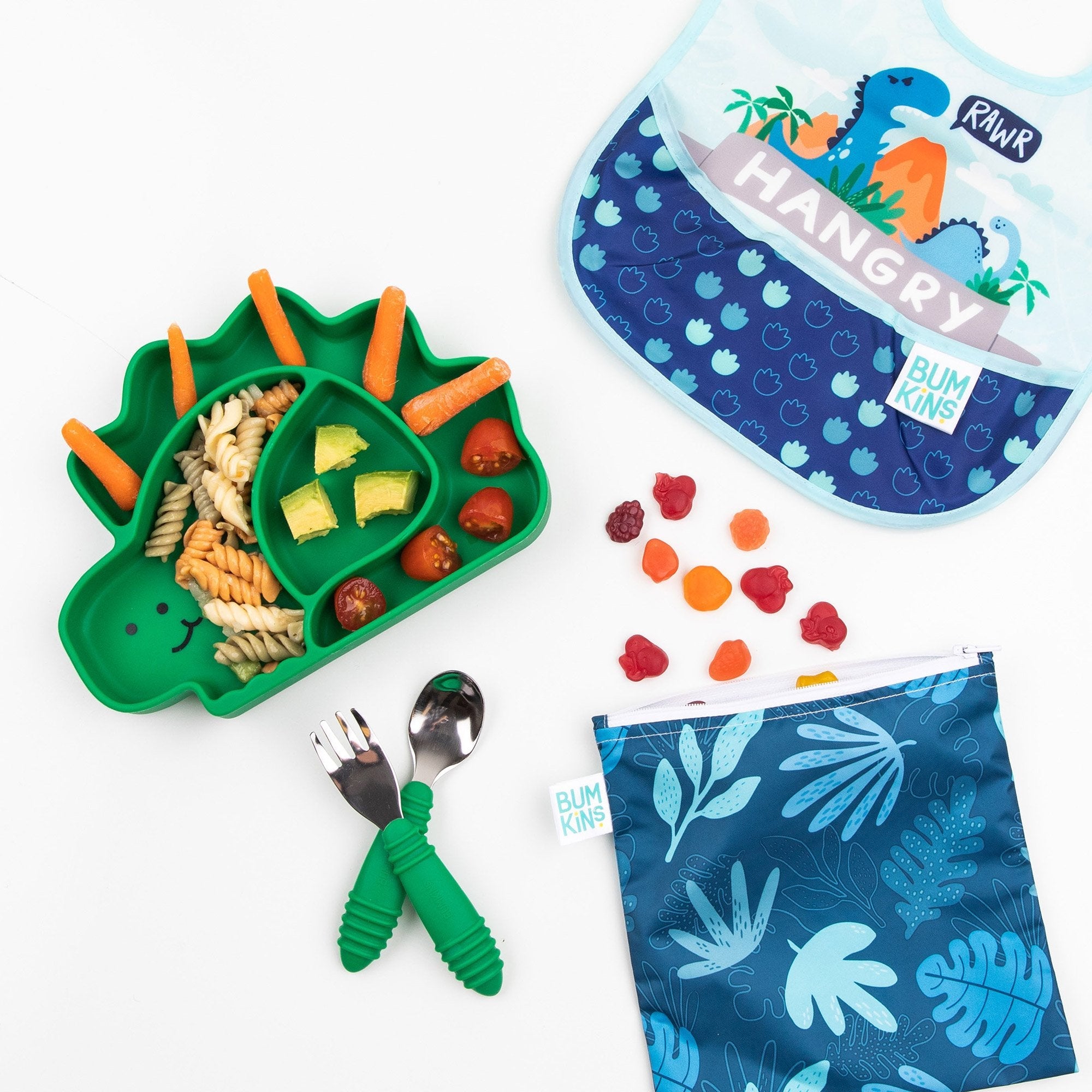 Snack Bag Grande Blue tropic