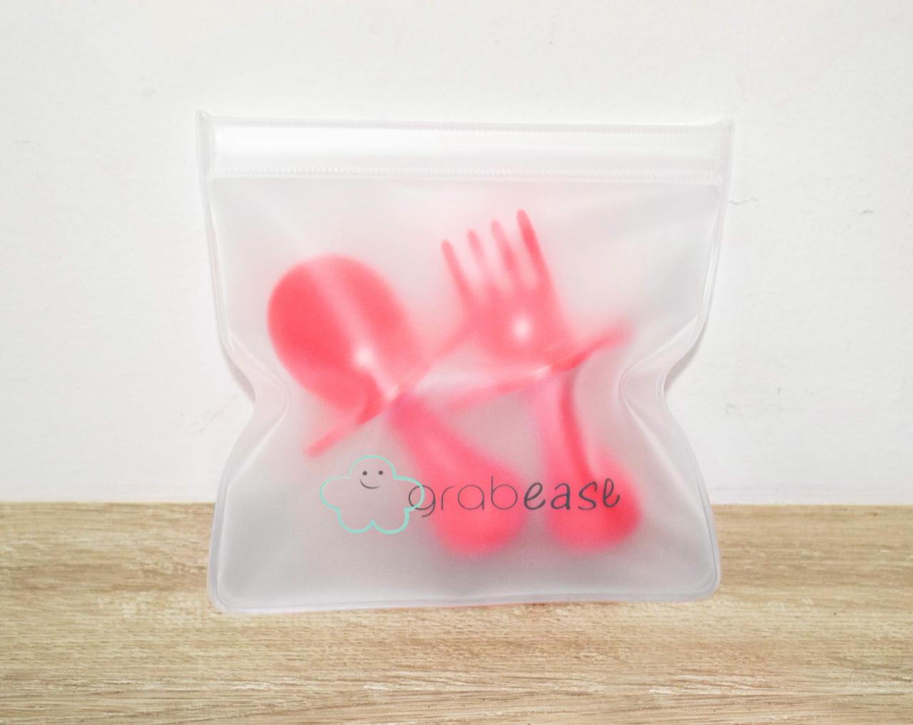 Cubiertos GRABEASE para bebés de +7 meses