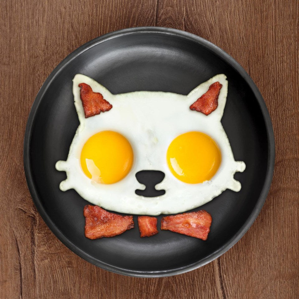 Molde para Huevo Fred Gatito