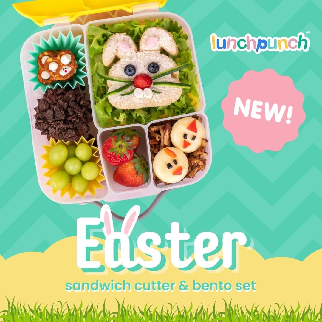 Bento Set Cortadores The Lunch Punch Pascua