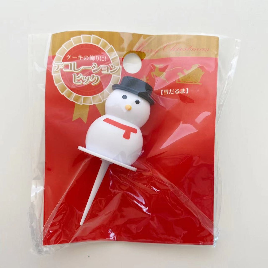 Palillo Muñeco de Nieve Navidad