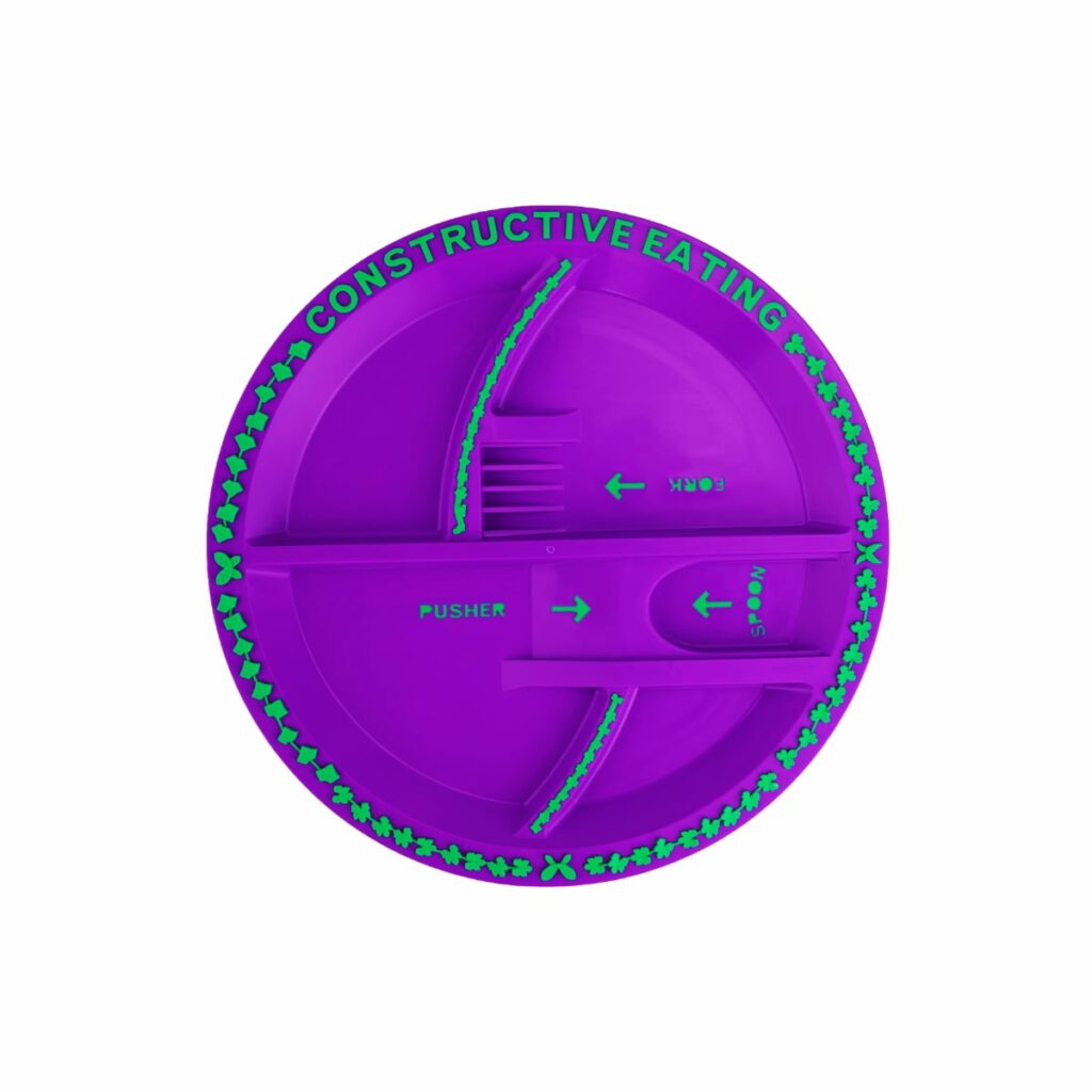 Plato CE 4 divisiones Kids