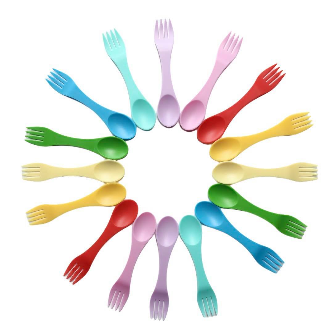 Juego de Sporks Cuchara y Tenedor en uno