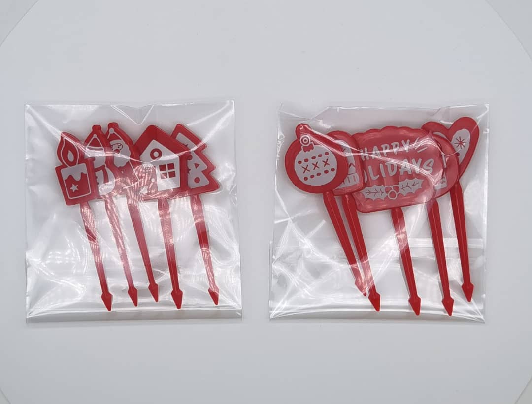 Palillos Navidad Happy Holidays