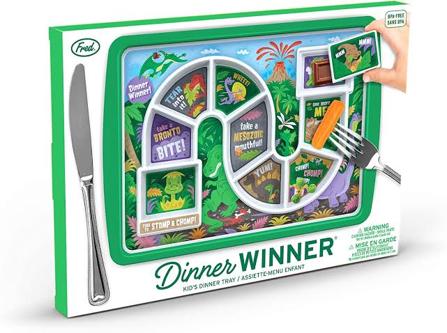 Plato Genuine Fred Dinner Winner Ideal para Picky Eaters