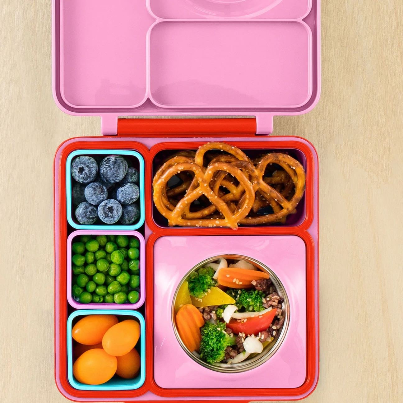 Juego de Contenedores OMIEDIP Omiebox Silicon con tapa