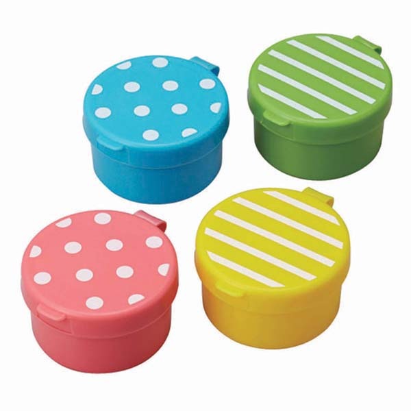 Mini contenedores Puntos y Rayas "Dots"