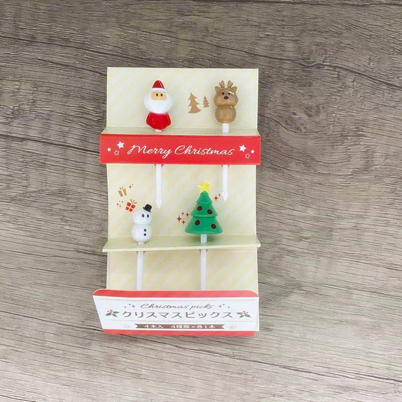 Palillos Santa 3D Navidad