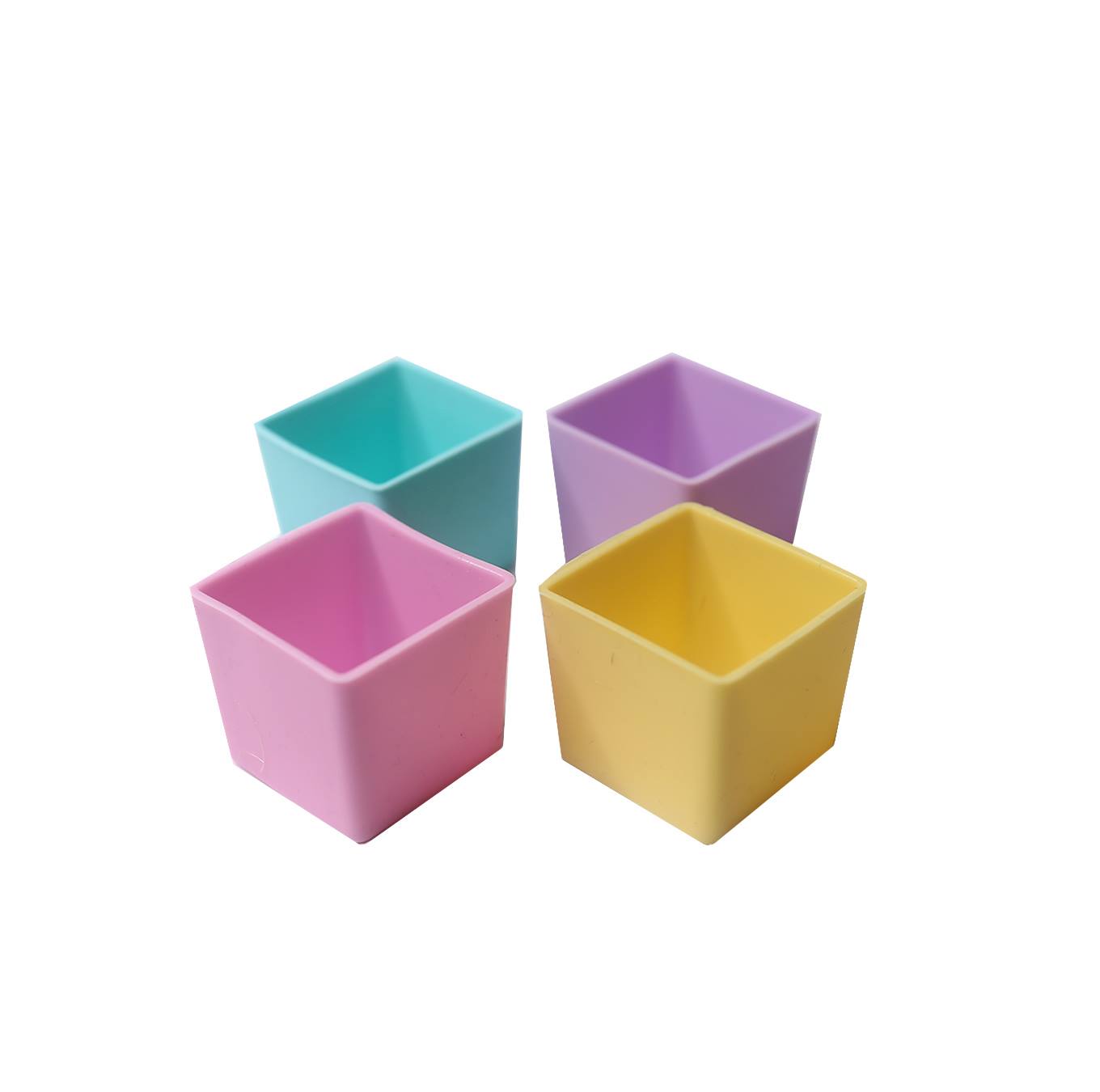 Capacillos de Silicon Munch Cups Cuadrados