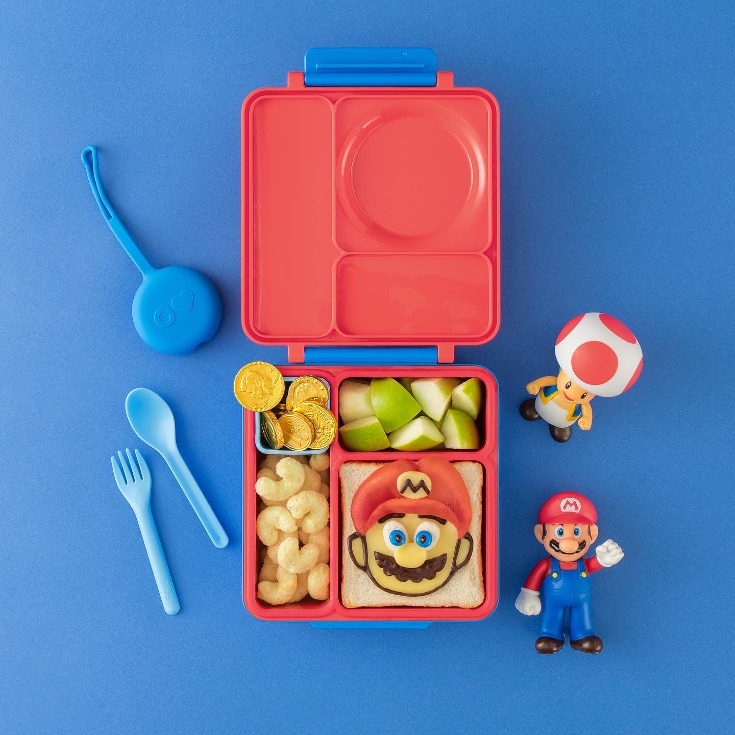 Lonchera Omiebox Bento Box Con Aislamiento Térmico Roja Edición Limitada