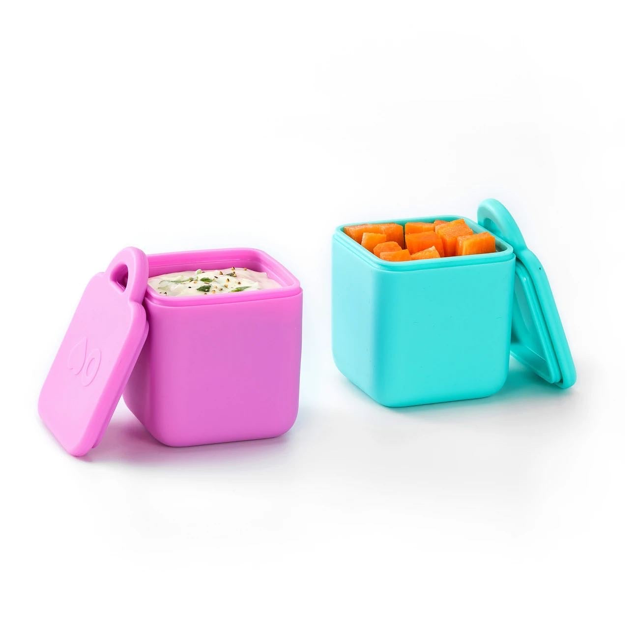 Juego de Contenedores OMIEDIP Omiebox Silicon con tapa