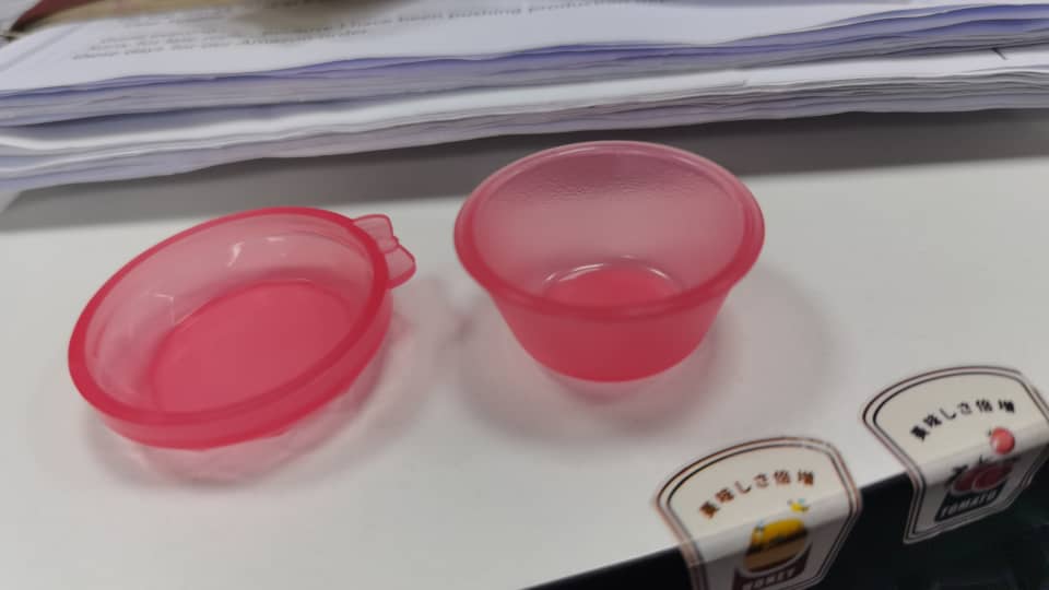 Mini Contenedores pastel