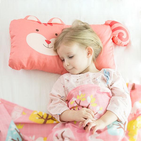 Funda de Almohada Toddler Ardilla "Lucy"